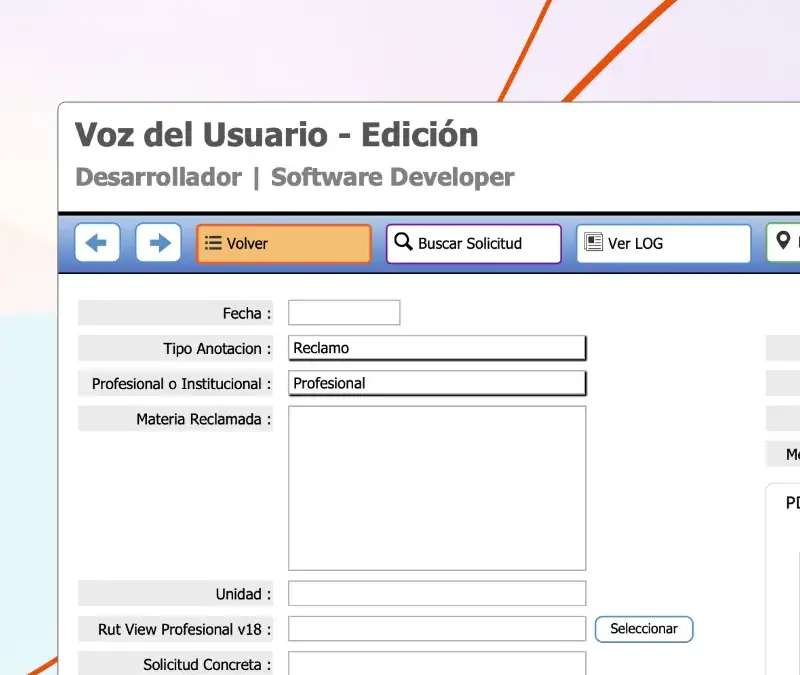 Presentamos «Voz del Usuario», nuestra herramienta mejorada para gestionar Solicitudes Ciudadanas, actualizada conforme al Decreto 35 del Reglamento de Procedimiento de Reclamos de la Ley de Deberes y Derechos del Paciente.