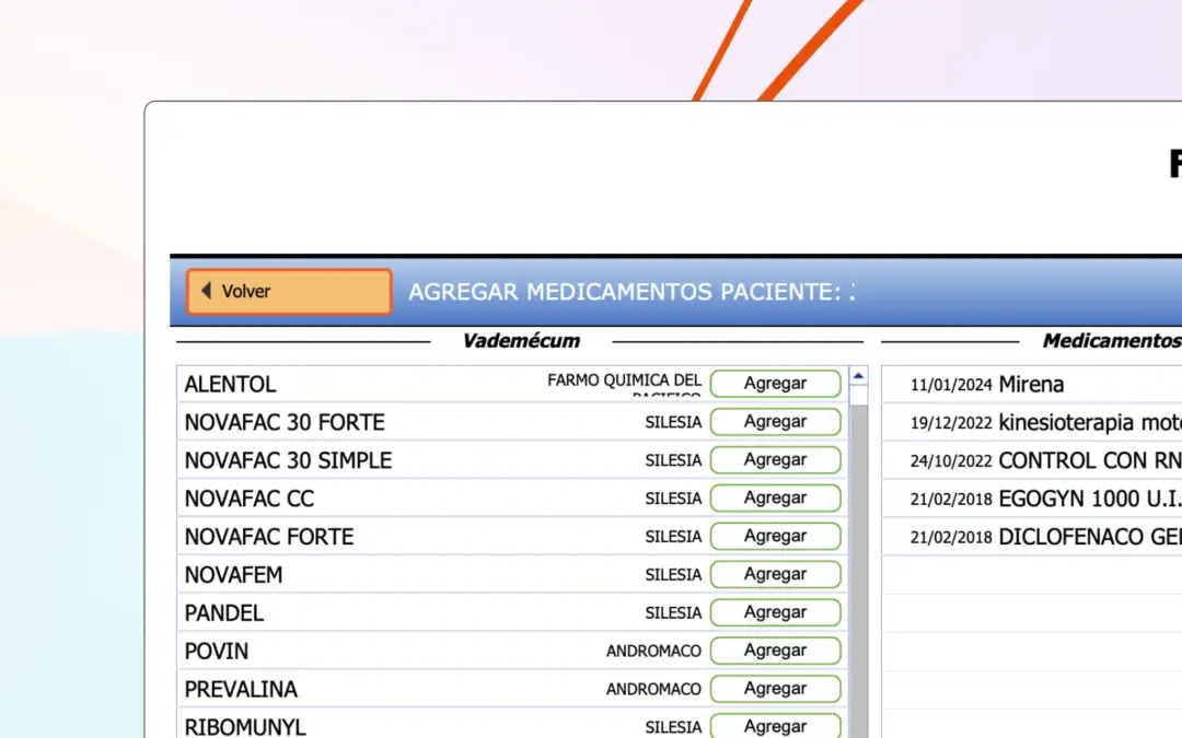 Presentamos la nueva funcionalidad de Visualización de Últimos Medicamentos Prescritos, que permite a los profesionales de la salud ver el historial reciente de medicamentos del paciente y ofrece la opción de repetir recetas con facilidad.