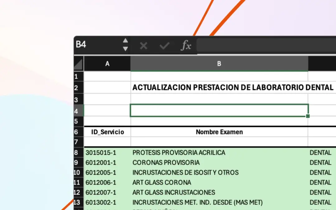 Presentamos la funcionalidad de Importación Masiva de Valores desde Excel al Sistema, diseñada para facilitar la carga y actualización eficiente de grandes volúmenes de datos.