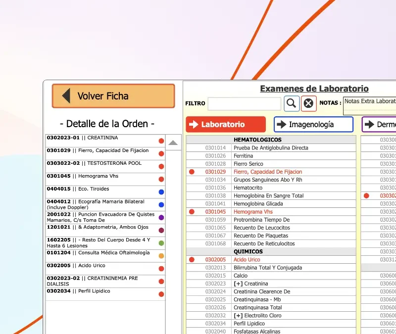 Nueva Interfaz MLE con Diferenciación de Sectores por Colores.